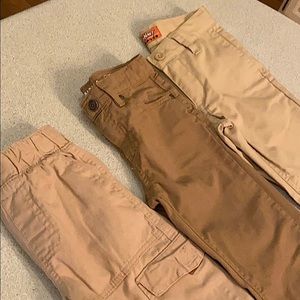 Boys khaki pants